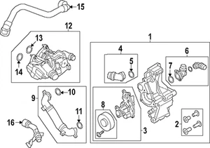 Genuine BMW Elbow O-Ring 11-51-5-A88-E71 - Picture 1 of 1