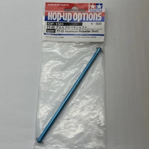 Tamiya Hop-Up Options N0.1501 OP.1501 TT-02 Aluminum Propeller Shaft 54501 - Picture 1 of 2