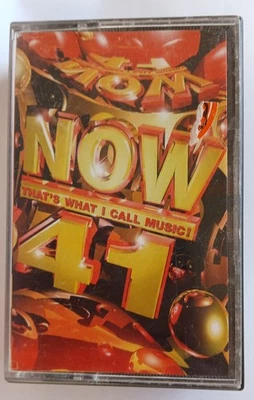 Now 41 - Various Artists Double Cassette Album Audio Cassette Tape - Image 1 of 4