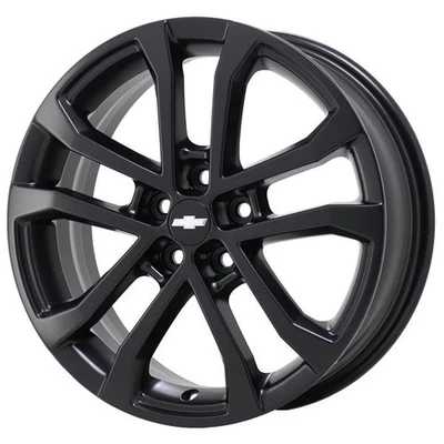 Llanta de rueda Chevrolet Sonic de 17" de fábrica OEM 5791 2015-2020 negra satinada Foto 1 de 2
