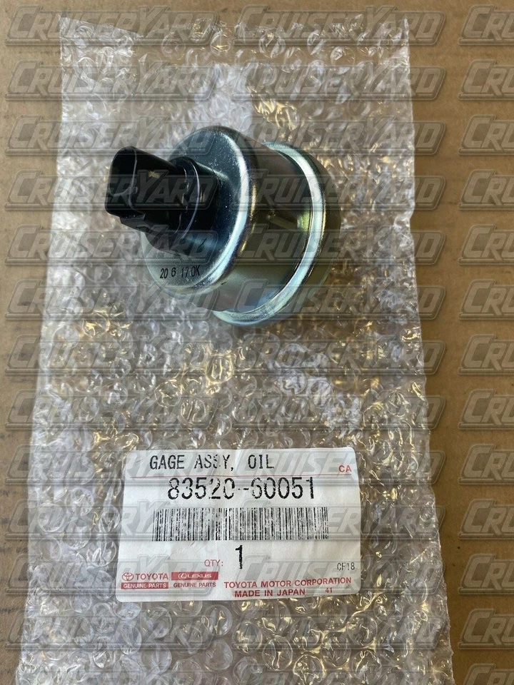New Toyota Land Cruiser OEM Oil Gauge Pressure Sender 83520-60051 - Image 1 of 1