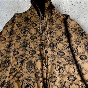 Kani Gold Hoodie Southpole AOP Style Hoodie Full Zip Size 3X - Picture 1 of 6