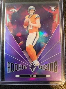 2024 Panini Phoenix Rookie Rising Purple Bo Nix π₯ - Picture 1 of 2