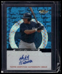 2005 Finest #156 Melky Cabrera X-Fractors Blue #/150 - Bild 1 von 2