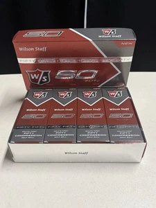 Wilson Staff 50 \ Fifty Elite Golfbälle 12 Bälle weiß weiche Kompression Neu - Bild 1 von 3