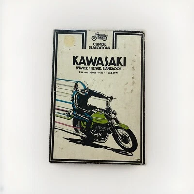 Kawasaki 250 350 1966-1971 manual de servicio de reparación de taller de motocicletas guía del motor Foto 1 de 4