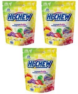 3er Pack - Hi-Chew Fruchtkausnacks Variety Pack Morinaga, 30 Unzen Hi Chew Candy - Bild 1 von 3