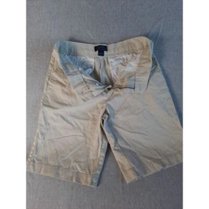 Polo by Ralph Lauren Boy Youth 18 Flat Front Relaxed Fit Chino Cream Linen Short - Picture 1 of 6