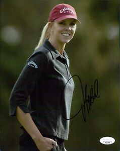 Jill McGill LPGA Golfer Signed 8x10 Glossy Photo JSA Authenticated
