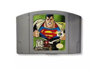 N64: Superman ~~ (Nintendo 64 1999) ¡Solo cartucho de juego! Auténtico - Imagen 1 de 3