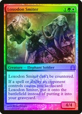Loxodon Smiter FOIL Return to Ravnica NM White Green Rare MAGIC CARD ABUGames