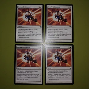 Cenn's Enlistment x4 Eventide 4x Playset Magic the Gathering MTG - Picture 1 of 1