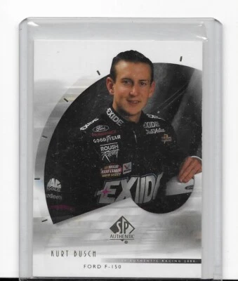 2000 SP Authentic Kurt Busch RC #40 - Image 1 of 2
