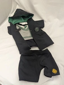 Build-A-Bear Harry Potter Slytherin Robe shorts school outfit costume - Picture 1 of 5