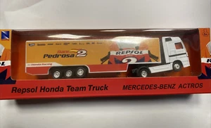 MERCEDES BENZ ACTROS TRUCK CAMION HONDA TEAM REPSOL 1:87 NEW RAY - NUOVO NEW - Imagen 1 de 4