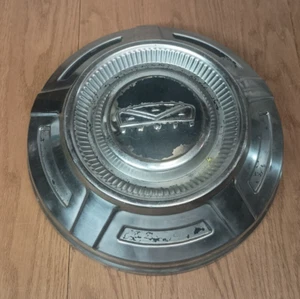 1967-1977 Ford 3/4 Ton F250 F350 Truck Hubcaps Dog Dish Center Caps OEM IK - Picture 1 of 7