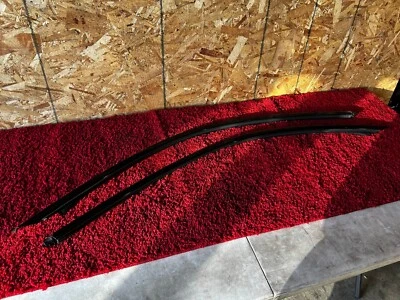 BMW 2014-2021 F22 F87 LADO IZQUIERDO Y DERECHO PUERTA SUPERIOR MOLDURA BRILLO OEM 76K Foto 1 de 4