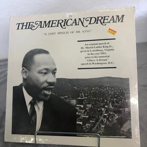 A Lost Speech of Dr.  King - The American Dream  Martin Luther King Jr LP SEALED - Picture 1 of 14