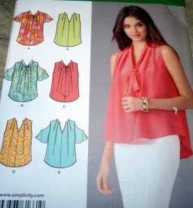 *NEU Misses TOPS Schnittmuster 16-18-20-22-24 UNGESCHNITTEN - Bild 1 von 1