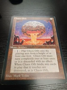 Magic The Gathering Promo Chaos Orb Oversized/Jumbo 6X9 MP - Picture 1 of 11