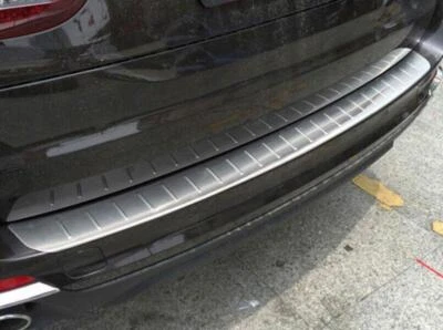 Fit For BMW X5 F15 2017 2018 Rear Bumper Sill Guard Plate Cover Trim Stainless — 第 1/4 张图片