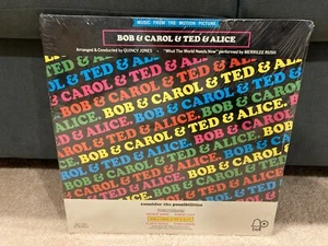 BOB & CAROL & TED & ALICE LP VINYL SOUNDTRACK - 1969 QUINCY JONES - Picture 1 of 2
