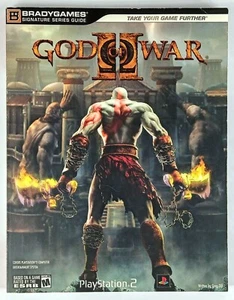 God of War II 2 Bradygames Strategy Guide W/Poster - Free Shipping - Picture 1 of 9