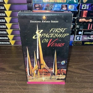 First Spaceship On Venus (VHS 1996) 1962 Syfy Fantasy Movie Rare Diamond Award - Picture 1 of 7