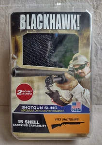 Blackhawk! 43SS15BK Adjustable Shotgun Shell 2-Inch Sling for 15 Rounds *READ* - Picture 1 of 6