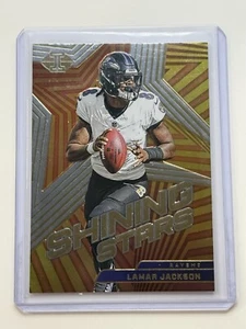 2023 Panini Illusions Lamar Jackson #14 Shining Stars Baltimore Ravens 💎💎 - Picture 1 of 2