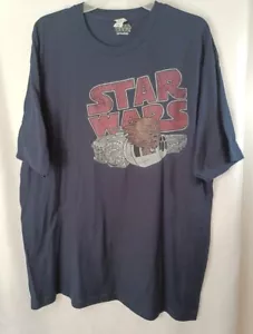 Star Wars Chewbacca Falcon Men’s T-Shirt Size XXL Black - Picture 1 of 4