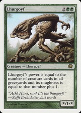 Lhurgoyf - Foil 8th Edition MP MTG
