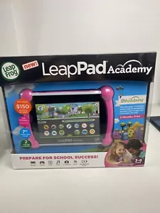 LeapFrog: LeapPad Academy - Pink BRAND NEW SEALED INCLUDES $150 WORTH OF APPS - Bild 1 von 3