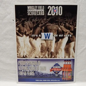 Chicago Cubs vs. Cardinals Scorecard Program 2010 (B) - Picture 1 of 3