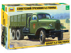 Zvezda 3541 Soviet 4.5 Ton Truck ZiS-151 Model Kit 1/35
