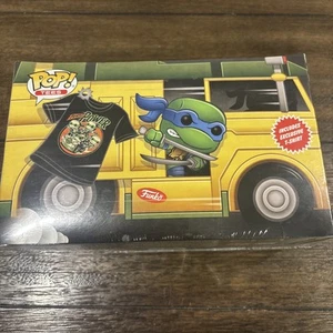 Funko Pop! Tees Teenage Mutant Ninja Turtles (TMNT) Turtle Power Größe L - Bild 1 von 3