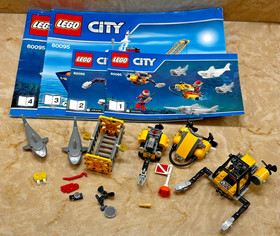 LEGO City: Deep Sea Exploration Vessel (60095) Instruction Books & Parts