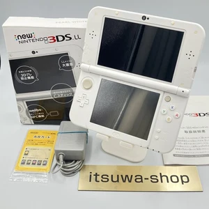Dual IPS【Casi Como Nuevo】NUEVA Consola Nintendo 3DS LL XL Blanca Rara Game con Cargador de Caja - Imagen 1 de 14