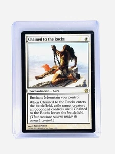 Magic The Gathering, Incatenato alle Rocce, Theros, Regolare MT/NM - Foto 1 di 2