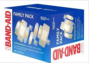 Pflaster Marke selbstklebende Bandagen Familie Variety Pack, transparent & transparent flexibel!!! - Bild 1 von 5