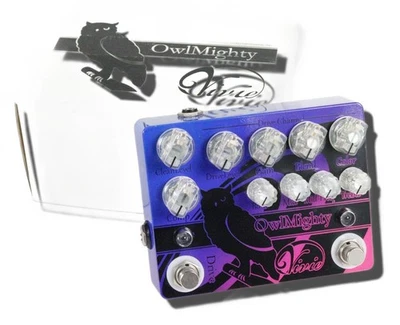 Vivie OwlMighty Preamp Pedal 5378 Tested & Works - Image 1 of 4