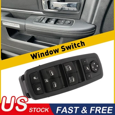 Interruptor de control de ventana eléctrica de puerta delantera para Dodge Ram 2500 3500 2014 2015 nuevo Foto 1 de 4