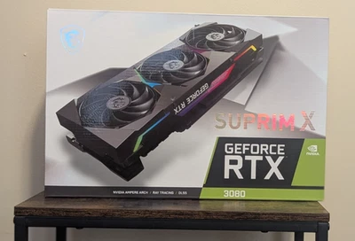 MSI GeForce RTX 3080 SUPRIM X 10GB GDRR6X Graphics Card (RTX 3080 SUPRIM X 10G) - Image 1 of 4