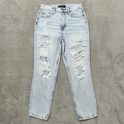 Aeropostale Jeans Womens 4 Blue Mom Jean Denim Pants - Image 1 of 4