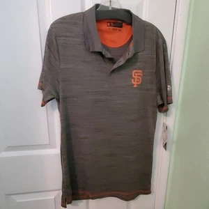 Sf Giants collared shirt NEW mens small - Picture 1 of 7
