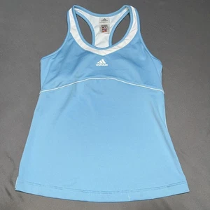 Adidas Climalite Racerback Tank Top Women’s M Blue -4411 - Picture 1 of 18