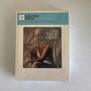 Tammy Wynette 8 Track Cartridge Let's Get Together - Picture 1 of 2