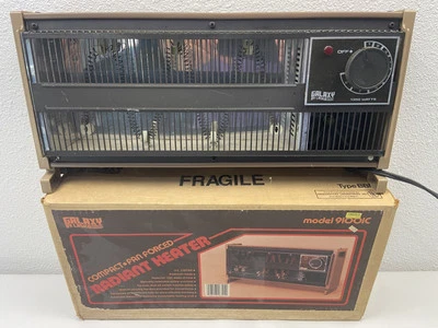 Calentador de Espacio Radiante Galaxy Lasko De Colección 1350 Vatios, Caja Original 91001C PROBADO Foto 1 de 4