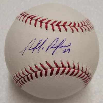 Plácido Polanco Firmado Allan Bud Selig Béisbol Philadelphia Phillies OMLB BAS Foto 1 de 4