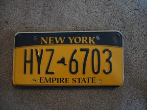 NEW YORK EMPIRE LICENSE PLATE BUY ALL STATES HERE FREE SHIPPING - Picture 1 of 1